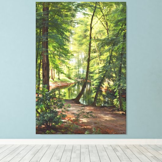 Toile Aagaard Forest Stream Landscape (Insitu (Plancher de Bois))