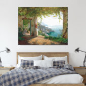 Toile Aagaard Loggia Amalfi Italy Painting (Insitu(Chambre))