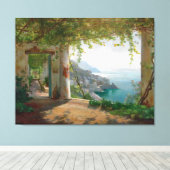 Toile Aagaard Loggia Amalfi Italy Painting (Insitu (Plancher de Bois))