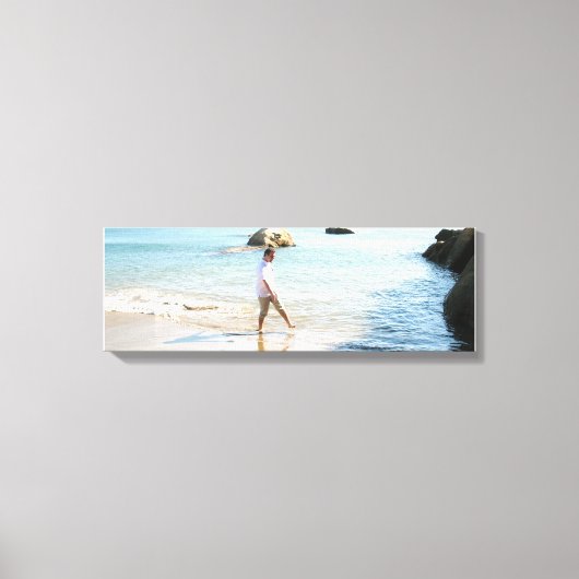 Toile Aaron sur la plage (Recto)