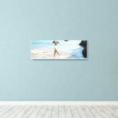 Toile Aaron sur la plage (Insitu (Plancher de Bois))