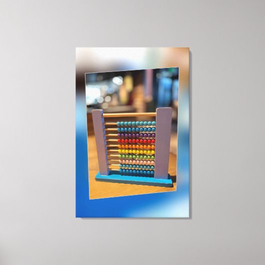 Toile Abacus premier ordinateur (Recto)