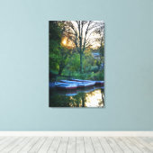 Toile Abandon am Voir (Insitu (Plancher de Bois))