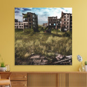 Toile Abandonné | Art Apocalyptique Post Urbain (Insitu(Salon))