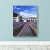 Toile Abbaye de Senanque, Gordes, Vaucluse, Provence, (Insitu (Plancher de Bois))