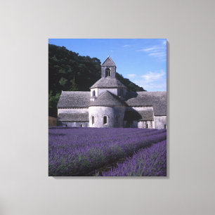 Toile Abbaye de Senanque, Gordes, Vaucluse, Provence, 2