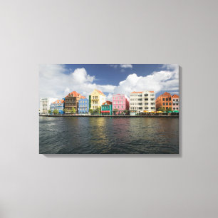Toile ABC Islands, CURACAO, Willemstad : Harborfront