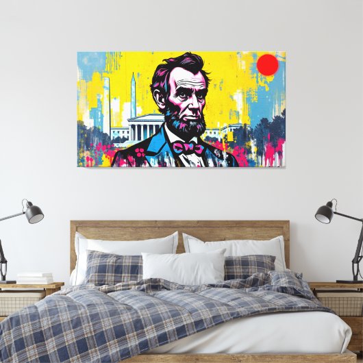 TOILE ABE LINCOLN (Insitu(Chambre))