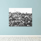 Toile Abe Lincoln Gettysburg Adresse : Fin de la guerre (Insitu (Plancher de Bois))