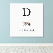 Toile Abeille à Digger "D" (Insitu (Plancher de Bois))
