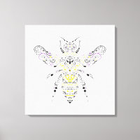abeille au miel