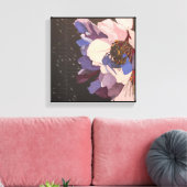 Toile Abeille et lumière polarisée (Insitu(Salon))