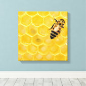 Toile abeille et nid d'abeille (Insitu (Plancher de Bois))