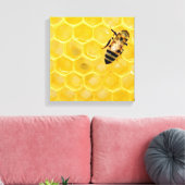 Toile abeille et nid d'abeille (Insitu(Salon))