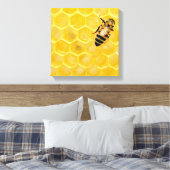 Toile abeille et nid d'abeille (Insitu(Chambre))