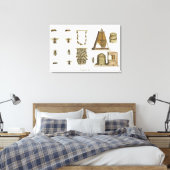 Toile Abeilles et apiculture, de "The Young Landsman", p (Insitu(Chambre))