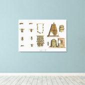 Toile Abeilles et apiculture, de "The Young Landsman", p (Insitu (Plancher de Bois))