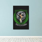 Toile Abercrombie Scottish Clan Crest (Insitu (Plancher de Bois))