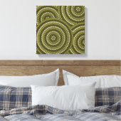 Toile Aboriginal dot painting (Insitu(Chambre))