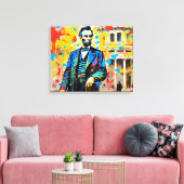 TOILE ABRAHAM LINCOLN 2 (Insitu(Salon))
