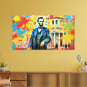 TOILE ABRAHAM LINCOLN 2 (Insitu(Salon))