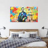 TOILE ABRAHAM LINCOLN 2 (Insitu(Chambre))