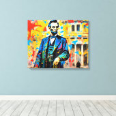 TOILE ABRAHAM LINCOLN 2 (Insitu (Plancher de Bois))