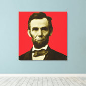 Toile Abraham Lincoln 2B (Insitu (Plancher de Bois))