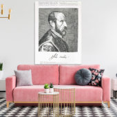 Toile Abraham Ortelius (Insitu(Salon))