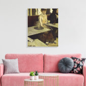 Toile Absinthe Drinker ou L'Absinthe by Edgar Degas (Insitu(Salon))