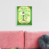 Toile Absinthe "La Fée Verte" (Insitu(Salon))