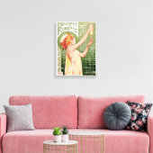 Toile Absinthe Robette 1896 Poster vintage restauré (Insitu(Salon))