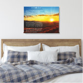 Toile Absolument beau poème funéraire d'éloge funèbre (Insitu(Chambre))