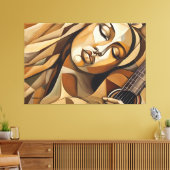 Toile ABSTR_24-018, Cubisme (Insitu(Salon))