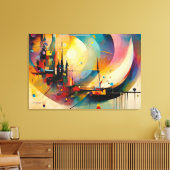 Toile ABSTR_24-040, Galerie d'art Abstraite (Insitu(Salon))