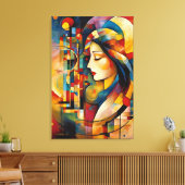 Toile ABSTR_24-043, Galerie Abstraite Art (Insitu(Salon))