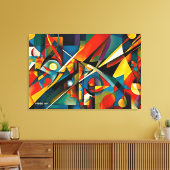 Toile ABSTR_24-047, Galerie Abstraite Art (Insitu(Salon))