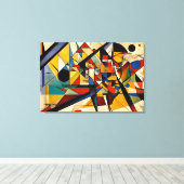 Toile ABSTR_24-049, Galerie Abstraite Art (Insitu (Plancher de Bois))