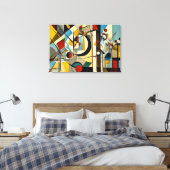 Toile ABSTR_24-056, Abstract Gallery Art (Insitu(Chambre))