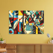 Toile ABSTR_24-058, Galerie Abstraite Art (Insitu(Salon))