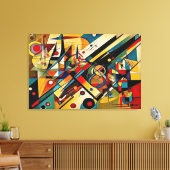 Toile ABSTR_24-085, Galerie d'art Abstraite (Insitu(Salon))