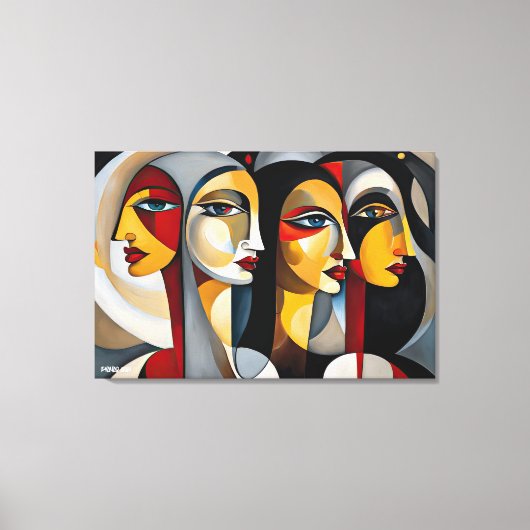 Toile ABSTR_24-087, Galerie Abstraite Art (Recto)