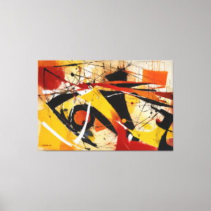 Toile ABSTR_25-078 Tableaux d'art Abstraits Imprimer