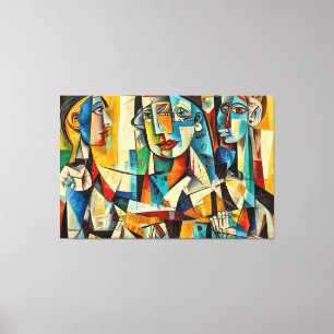 Toile ABSTR_25-084 Tableaux d'art Abstraits Imprimer