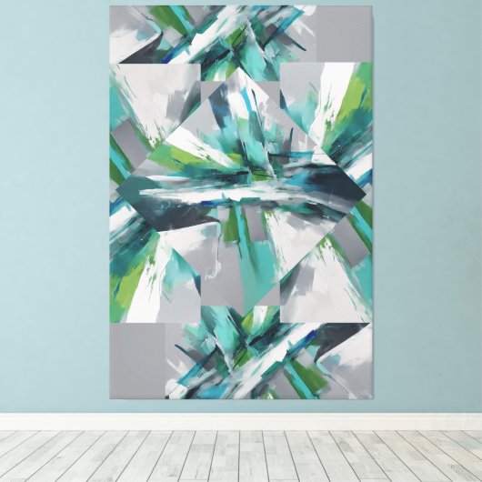 Toile abstract (Insitu (Plancher de Bois))