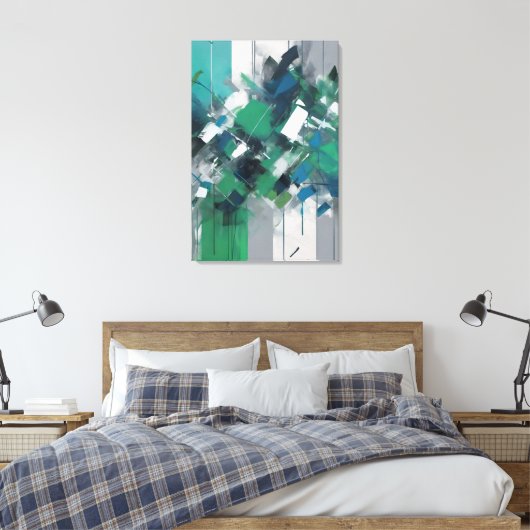 Toile abstract (Insitu(Chambre))