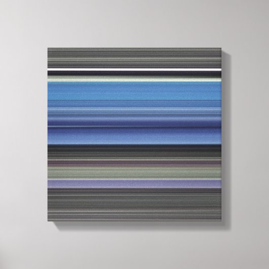 Toile Abstract #1: Blue and grey (Recto)