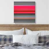 Toile Abstract #1: Red and Grey (Insitu(Chambre))