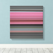 Toile Abstract #1: Rose et grey (Insitu (Plancher de Bois))