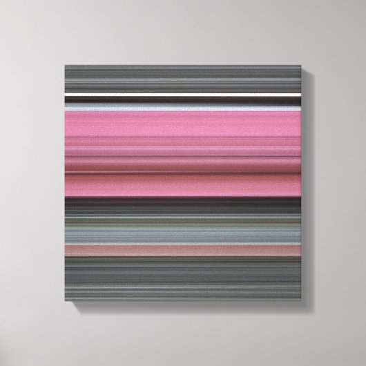 Toile Abstract #1: Rose et grey (Recto)